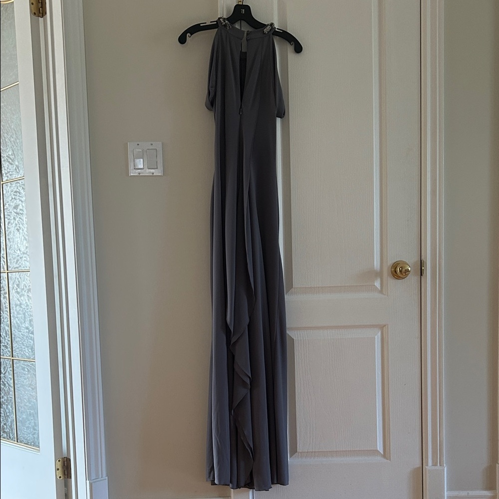 BCBGMaxAzria Charcoal Maxi Dress - Picture 5 of 6